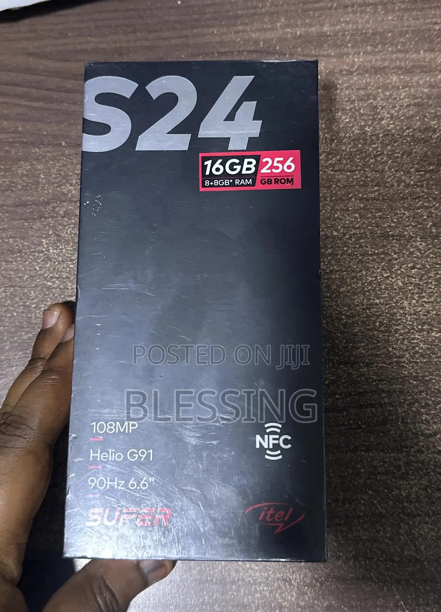 New Itel S24 256 GB White