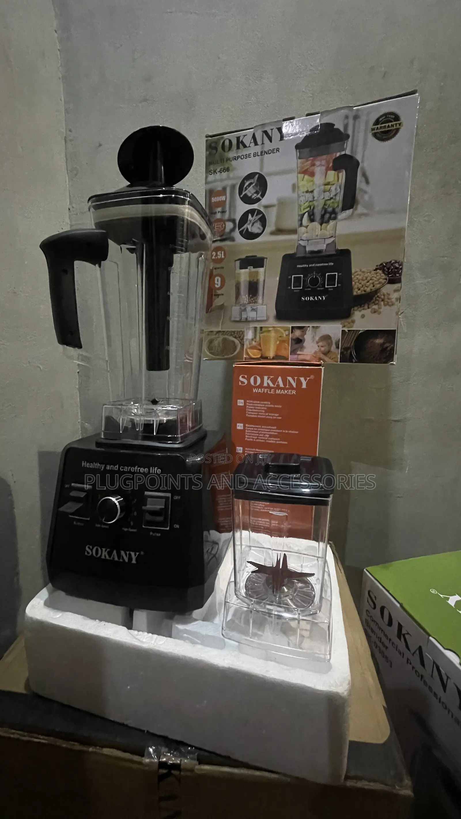 Sokany Multi Purpose Blender 5000w + Free Delivery Today Only