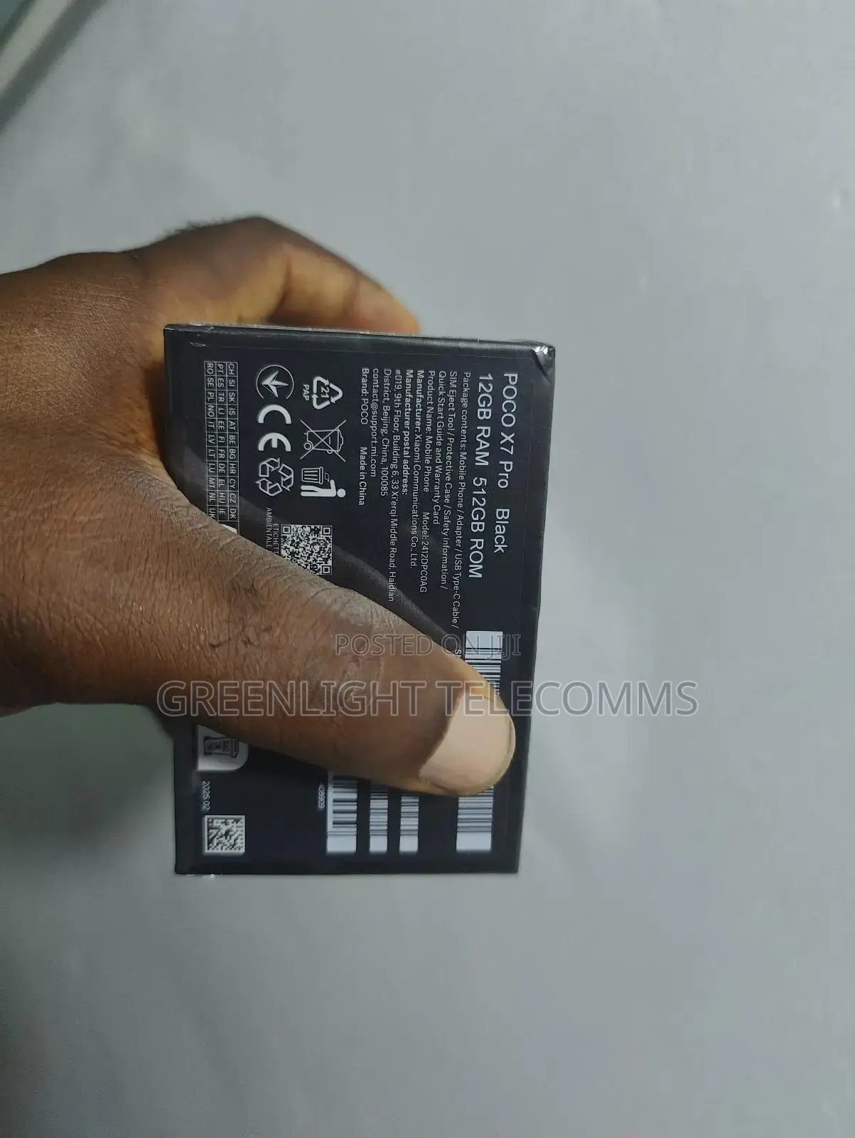 New Xiaomi Poco X7 Pro 512 GB Black
