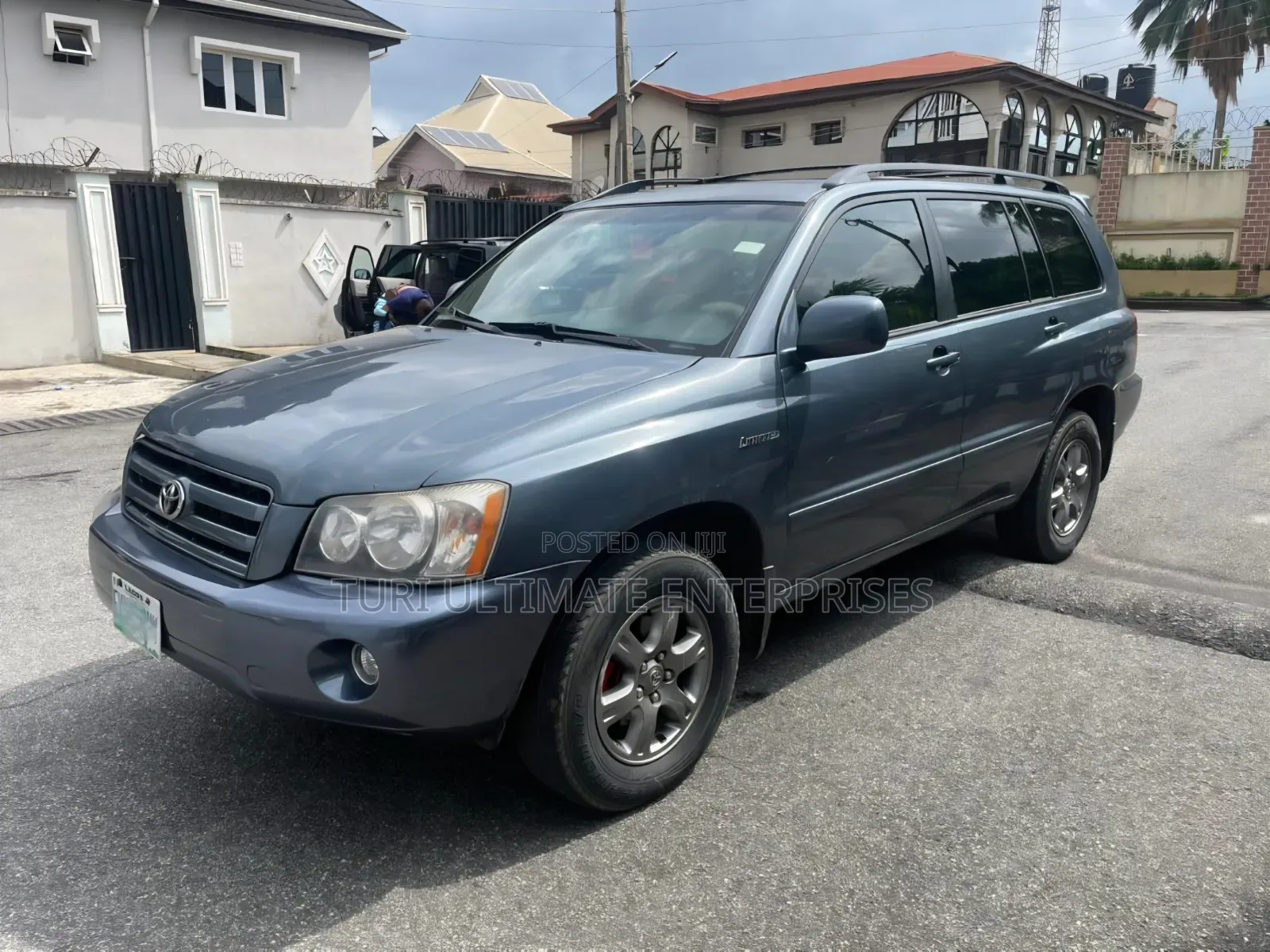 Toyota Highlander Limited V6 AWD 2003 Blue