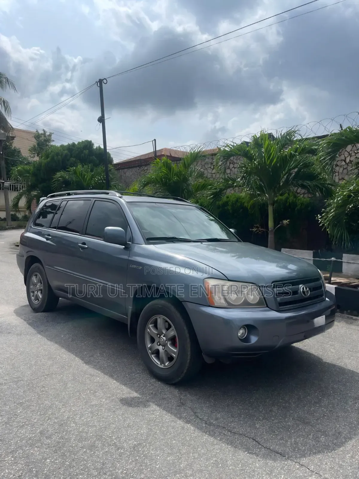 Toyota Highlander Limited V6 AWD 2003 Blue