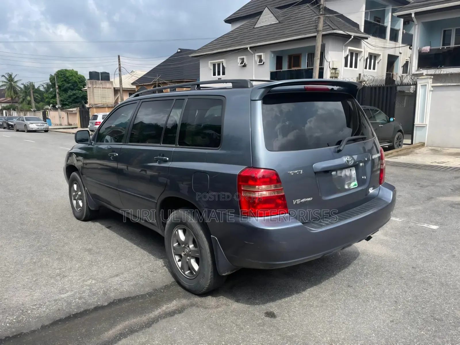 Toyota Highlander Limited V6 AWD 2003 Blue