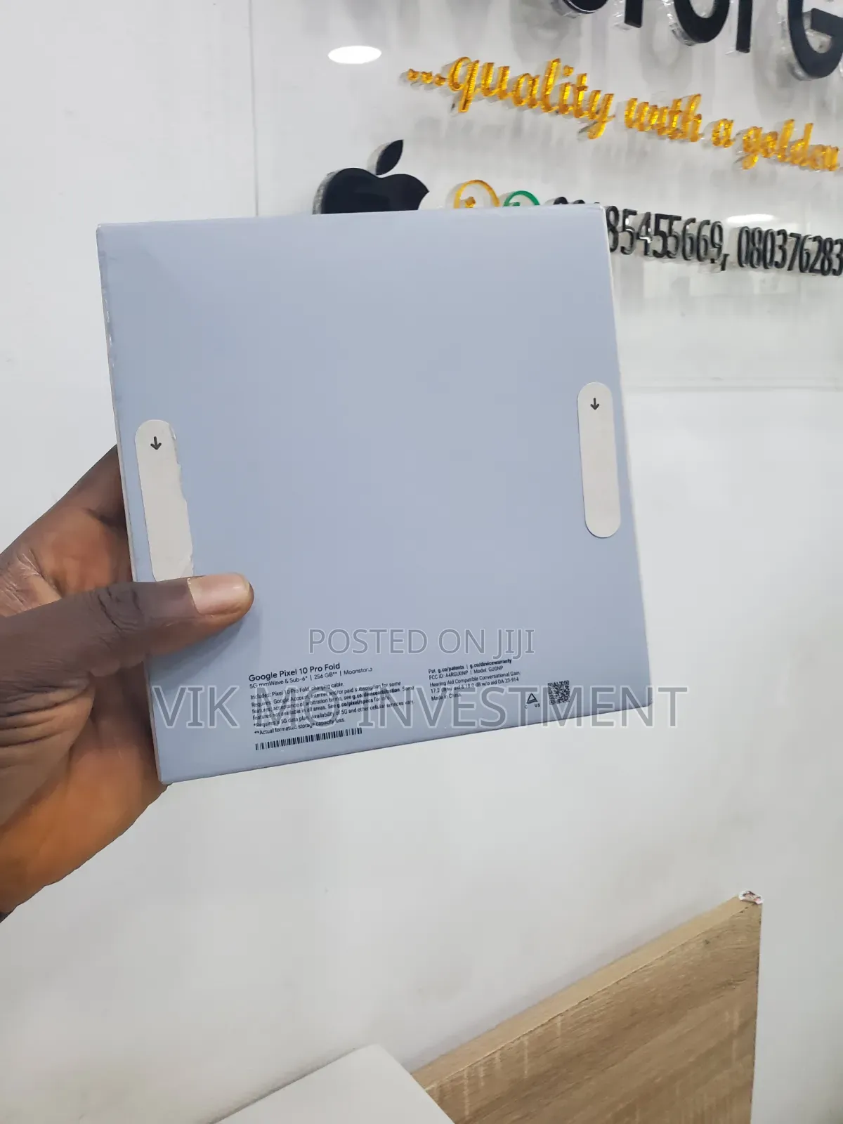 New Google Pixel 10 Pro Fold 256 GB Blue