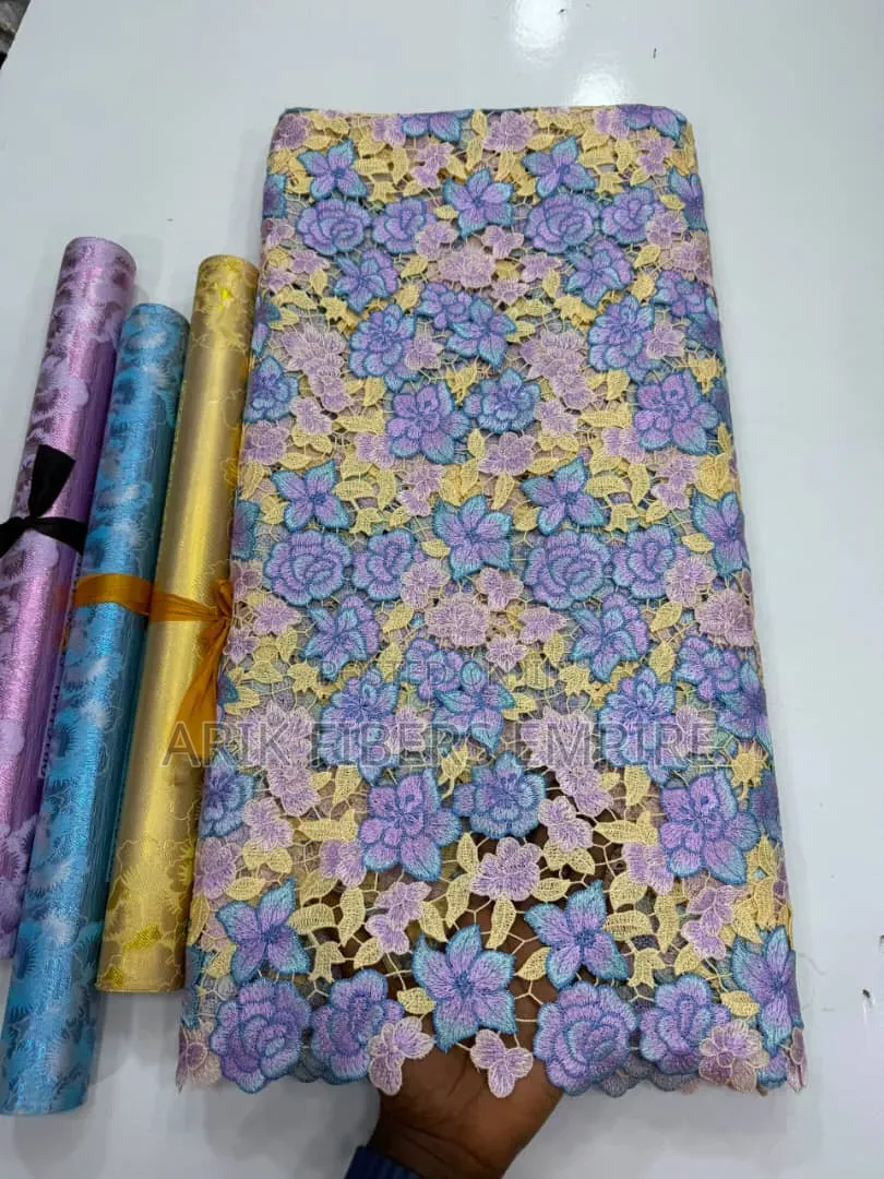 Luxury Soft Swiss Guipure Cord Lace