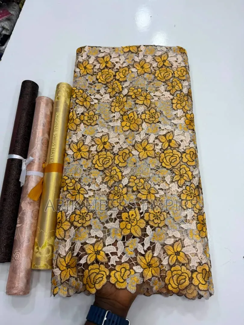 Luxury Soft Swiss Guipure Cord Lace