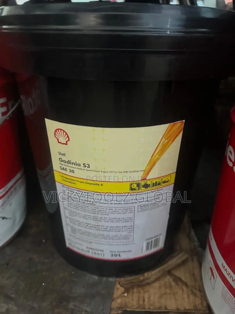 Shell Gadinia S3 Sae 30 Multifunctional Diesel Engine Oil 20l