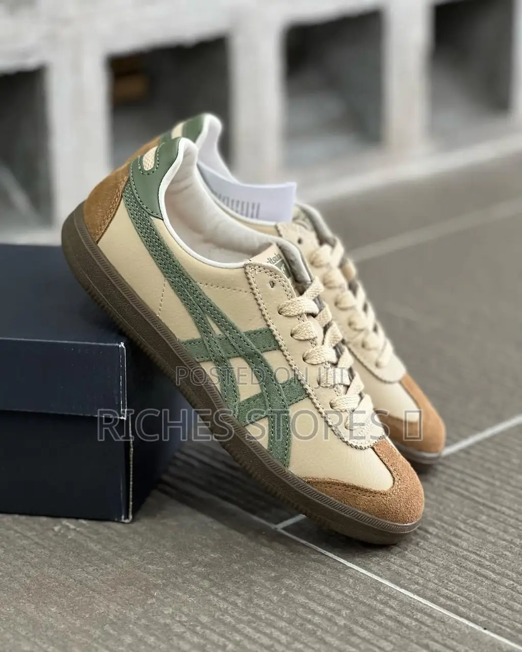 Onitsuka Tiger Mexico 66 "Beige/Grass Green"