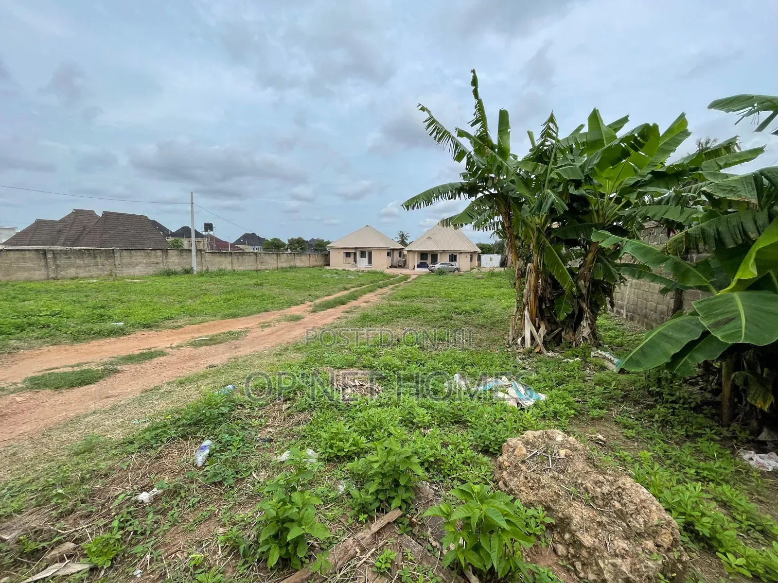 Fenced and Gated 1600 SQM of Land Is Available