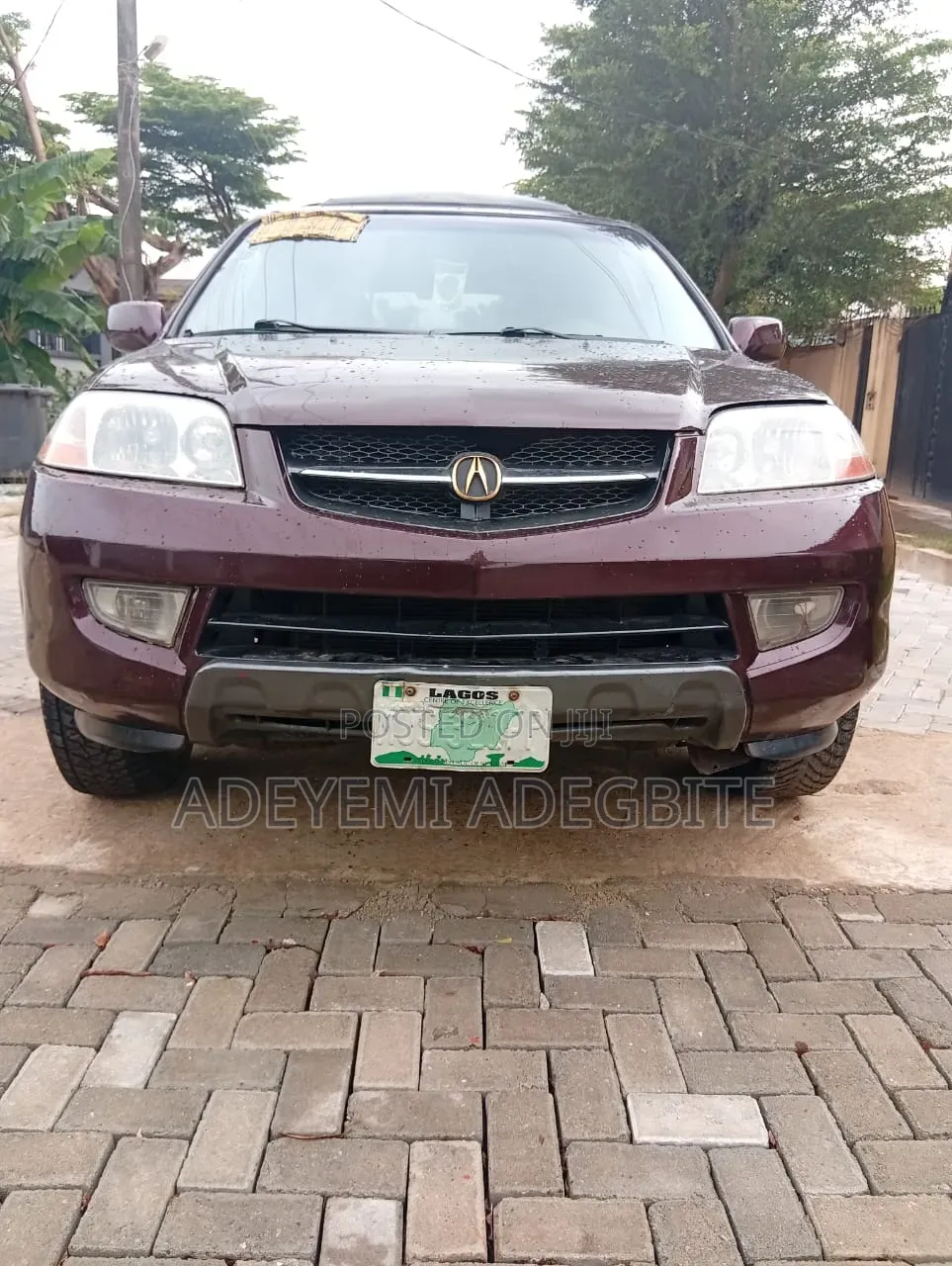 Acura MDX 3.5L 4x4 2001 Red