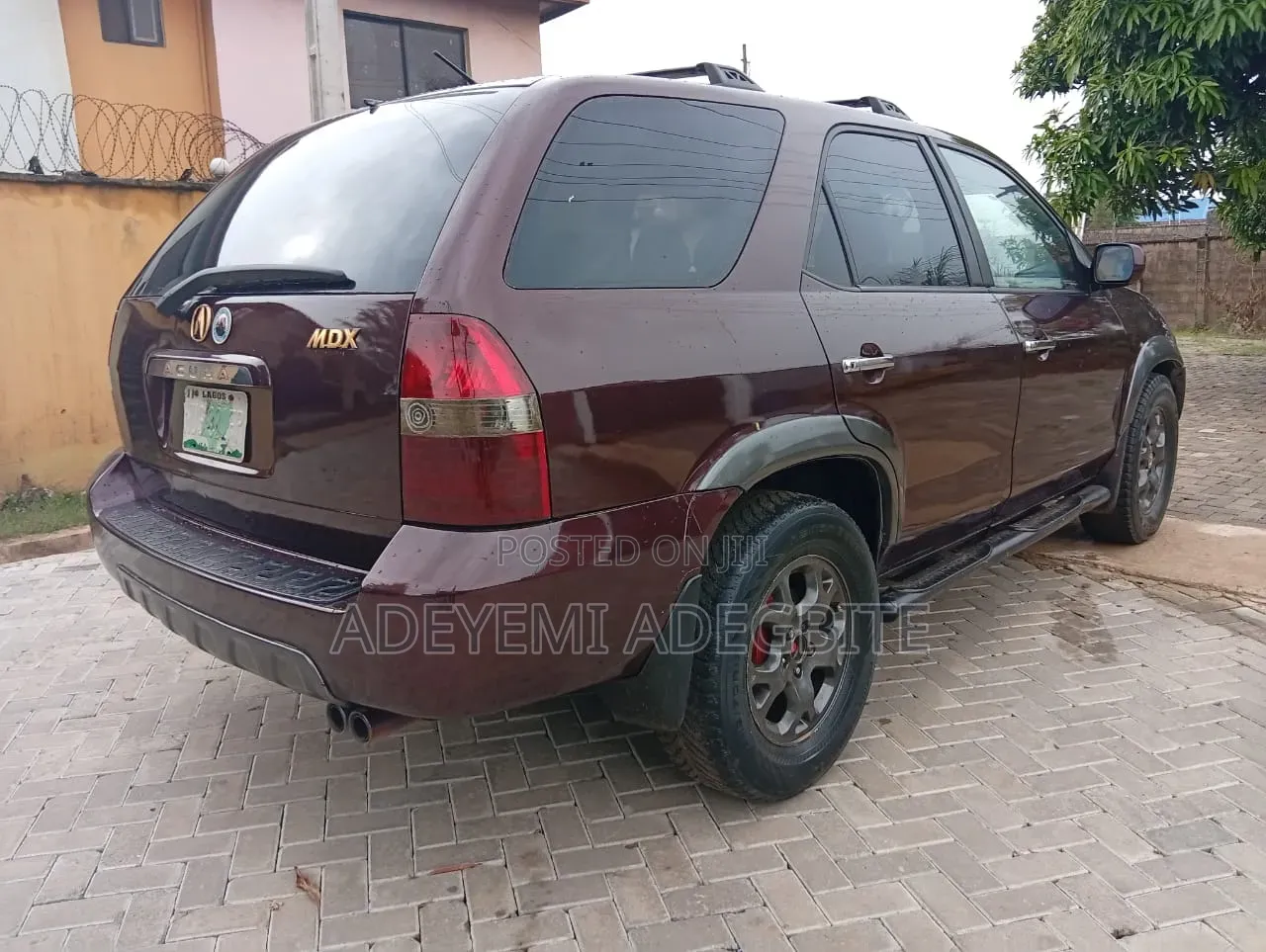 Acura MDX 3.5L 4x4 2001 Red