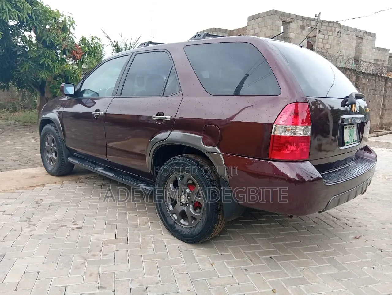 Acura MDX 3.5L 4x4 2001 Red