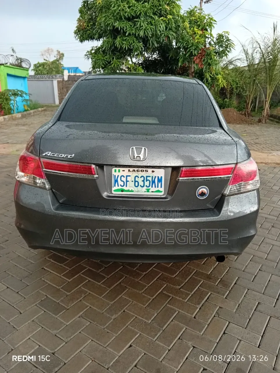 Honda Accord 2012 Gray