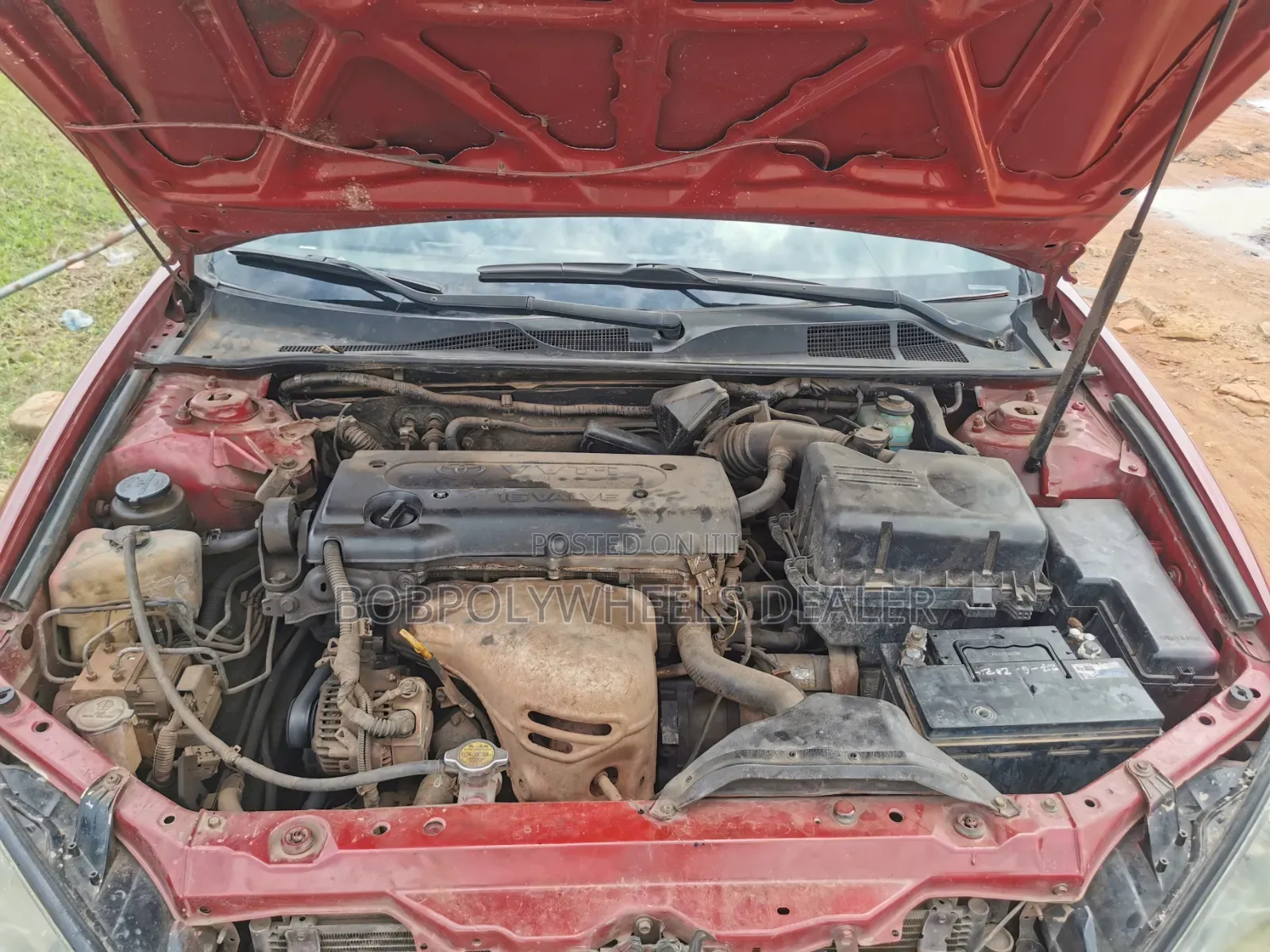 Toyota Camry 2003 Red