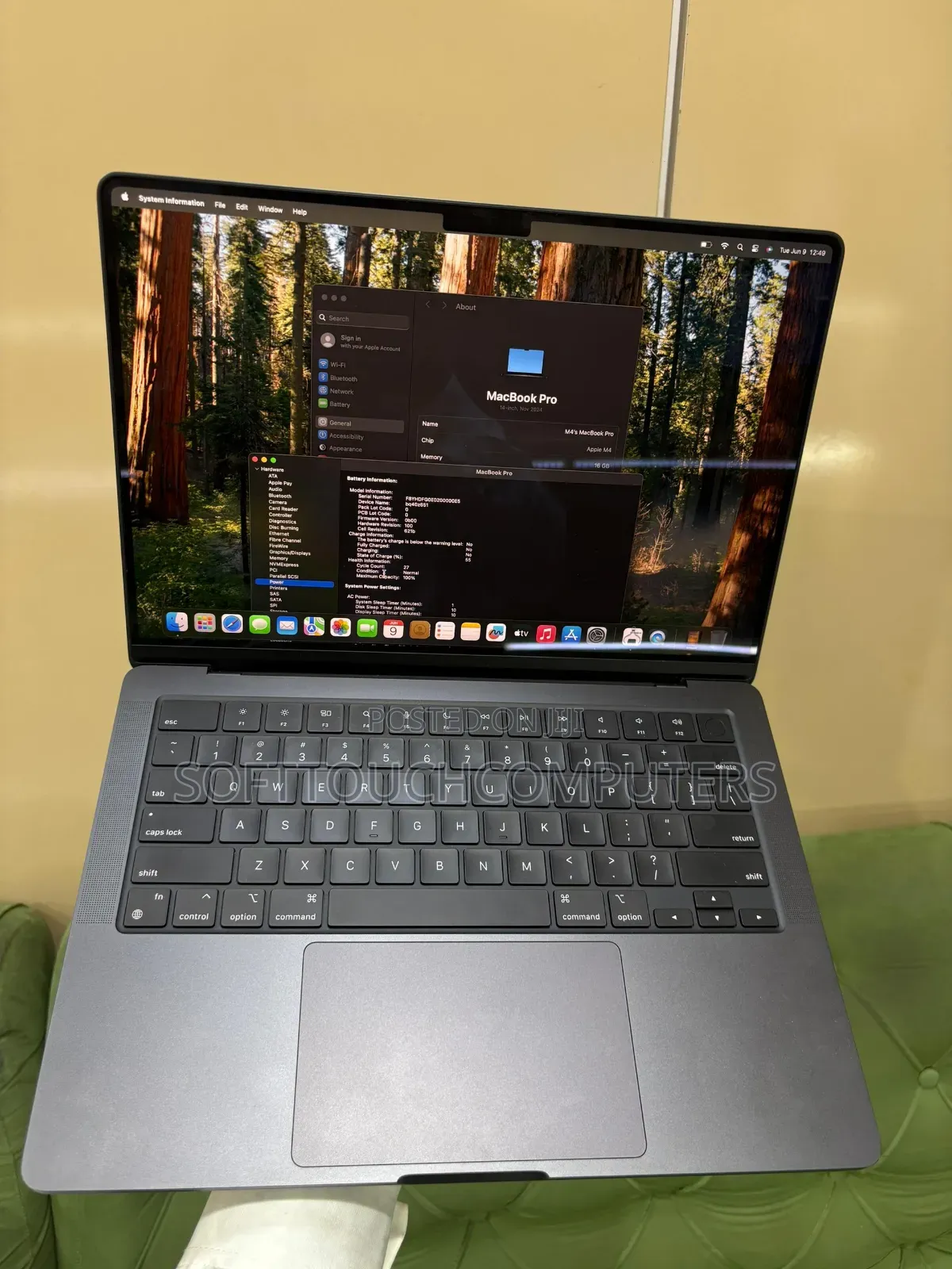 Laptop Apple MacBook Pro 2024 M4 16GB Apple M4 SSD 1T