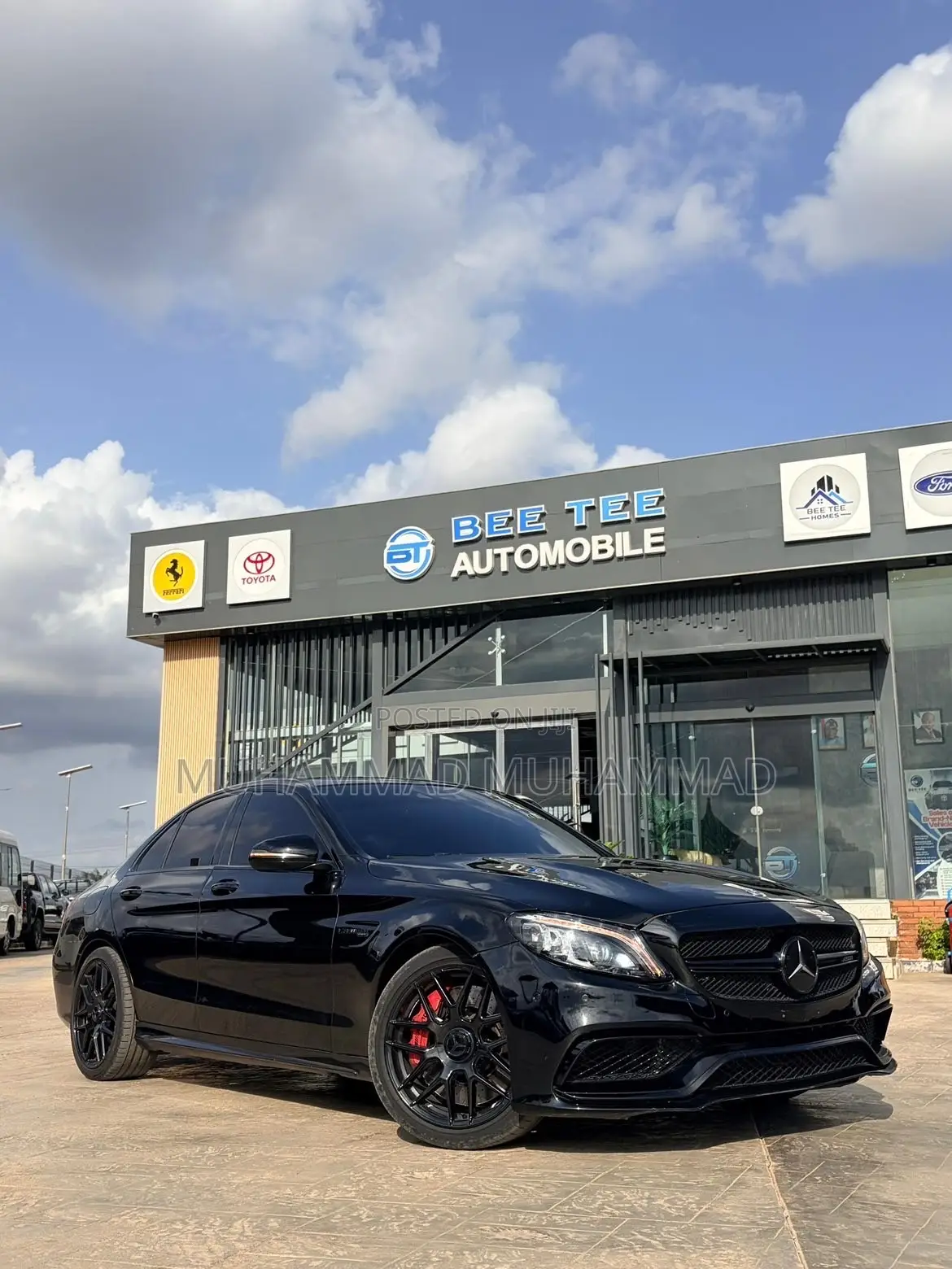 Mercedes-Benz C63 2021 Black