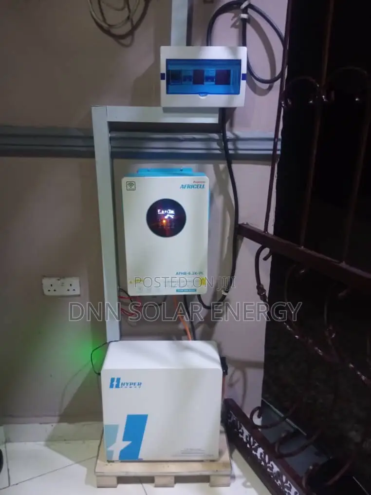 5kwh Hyper Lithium Battery 6.2kva Hybrid Inverter System