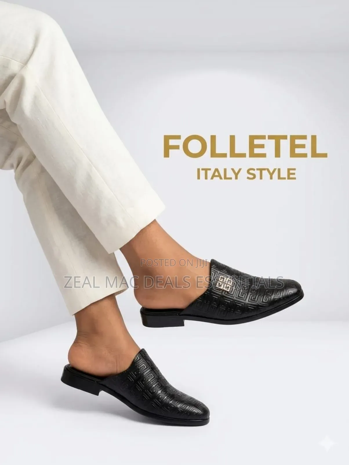 Italian Unique Men's Half Shoe