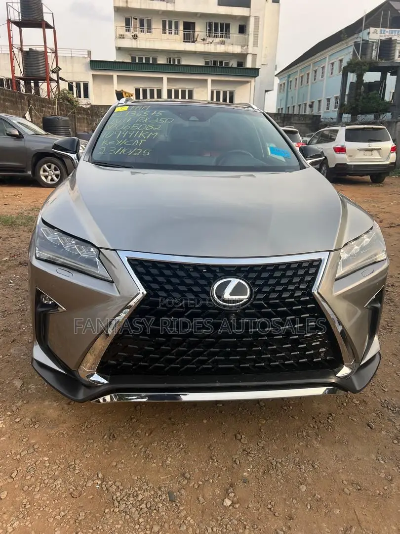 Lexus RX 350 F Sport AWD 2017 Gray