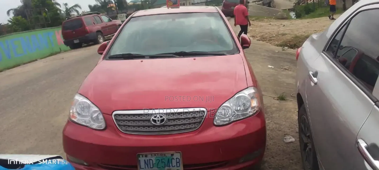 Toyota Corolla 2004 Red