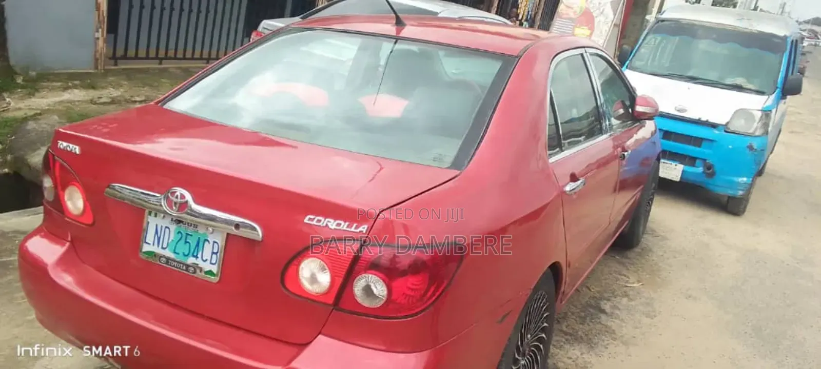 Toyota Corolla 2004 Red