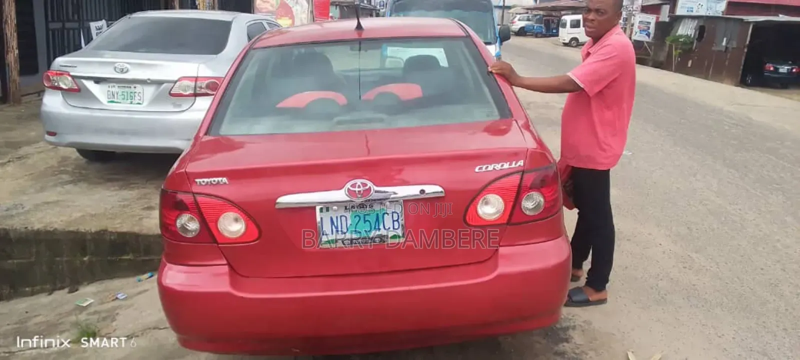 Toyota Corolla 2004 Red