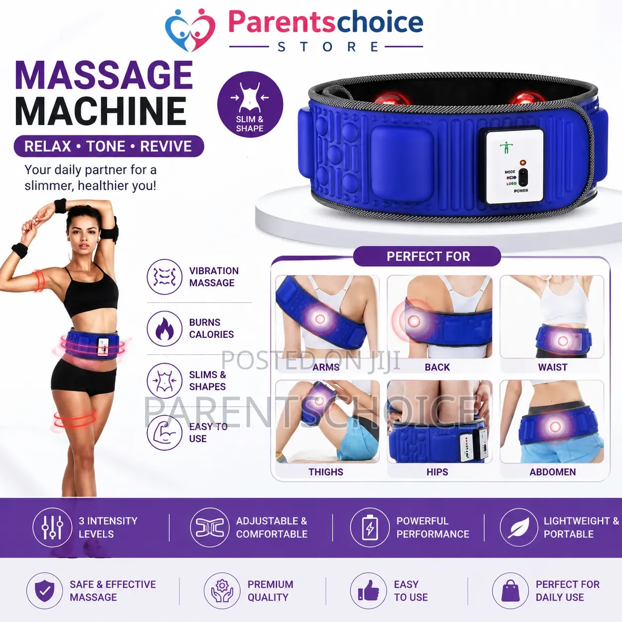 X5 Super Slimming Belt - Shape Massager / Waist Trimmer