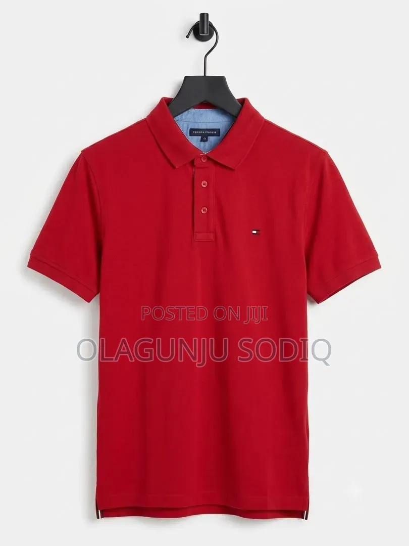Luxury Italian Tommy Hilfiger Jt Collar Polo