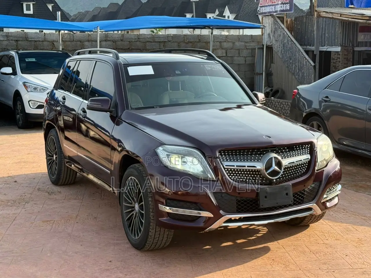 Mercedes-Benz GLK-Class 2013 Burgundy