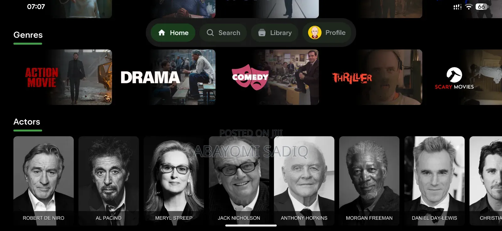 Netflix, Prime, Apple Tv, Hulu, Paramount Etc