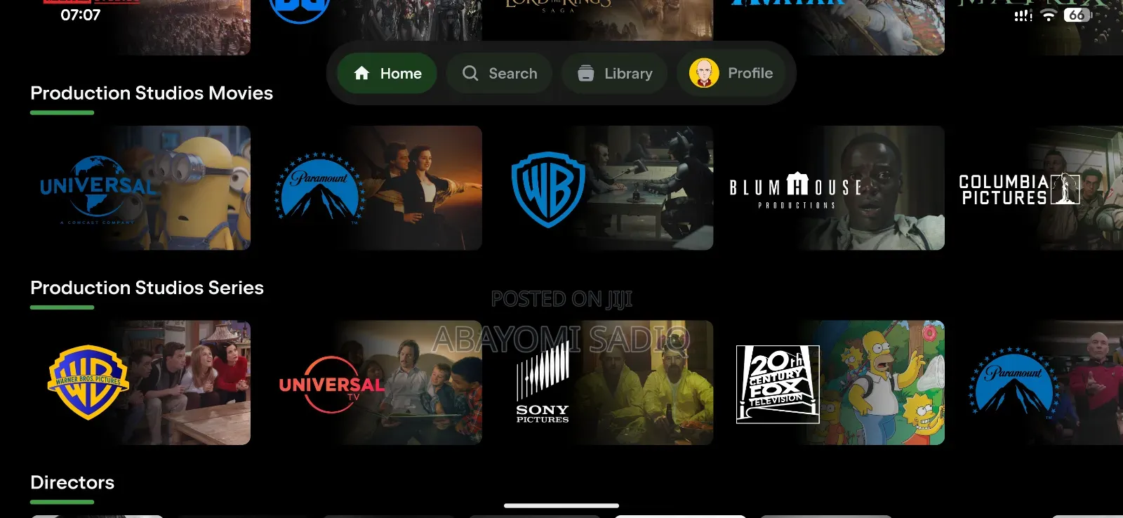 Netflix, Prime, Apple Tv, Hulu, Paramount Etc