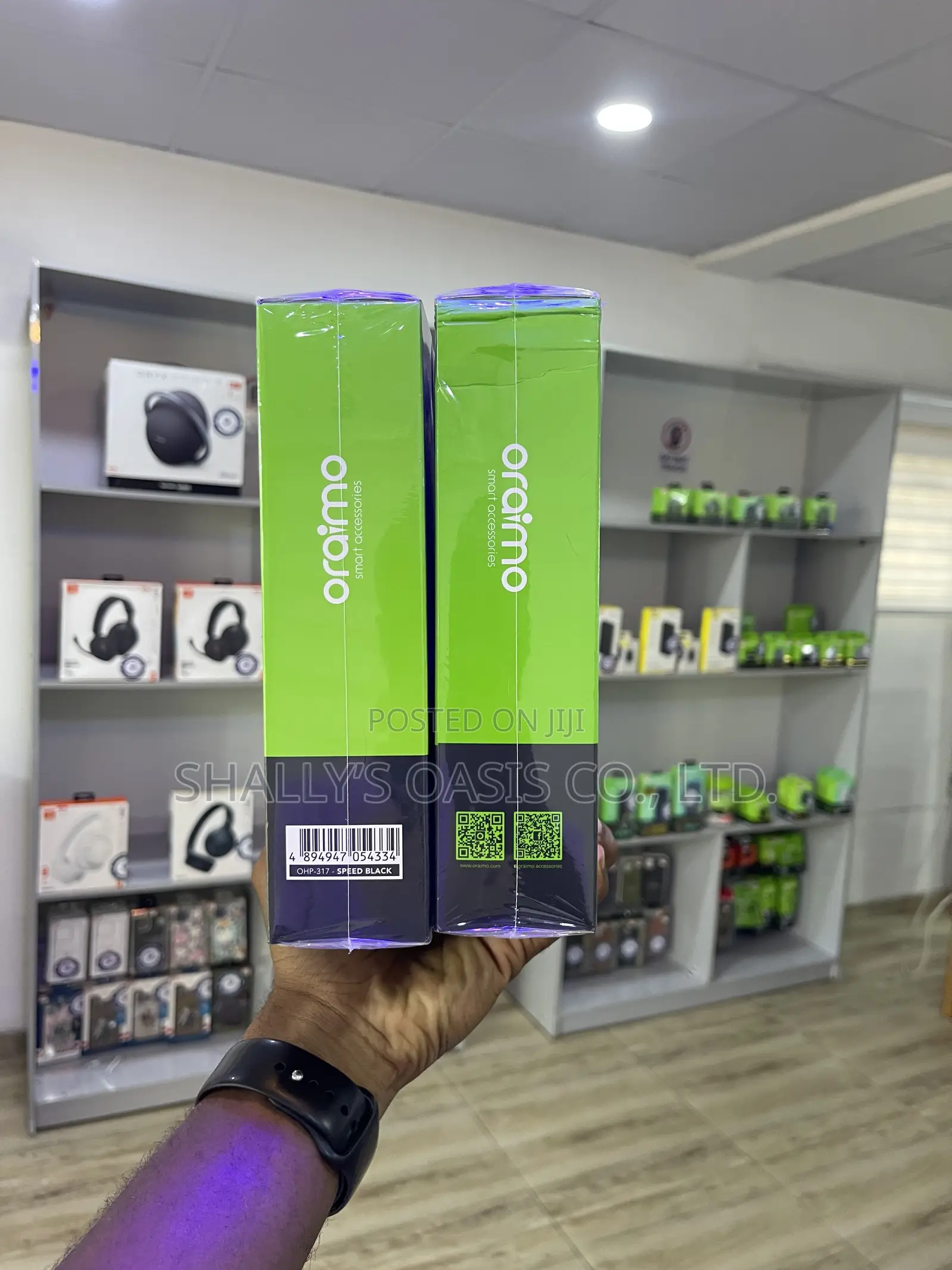 Oraimo Boompop Lite Ohp-317 – Deep Bass, Crystal Sound, Brand New