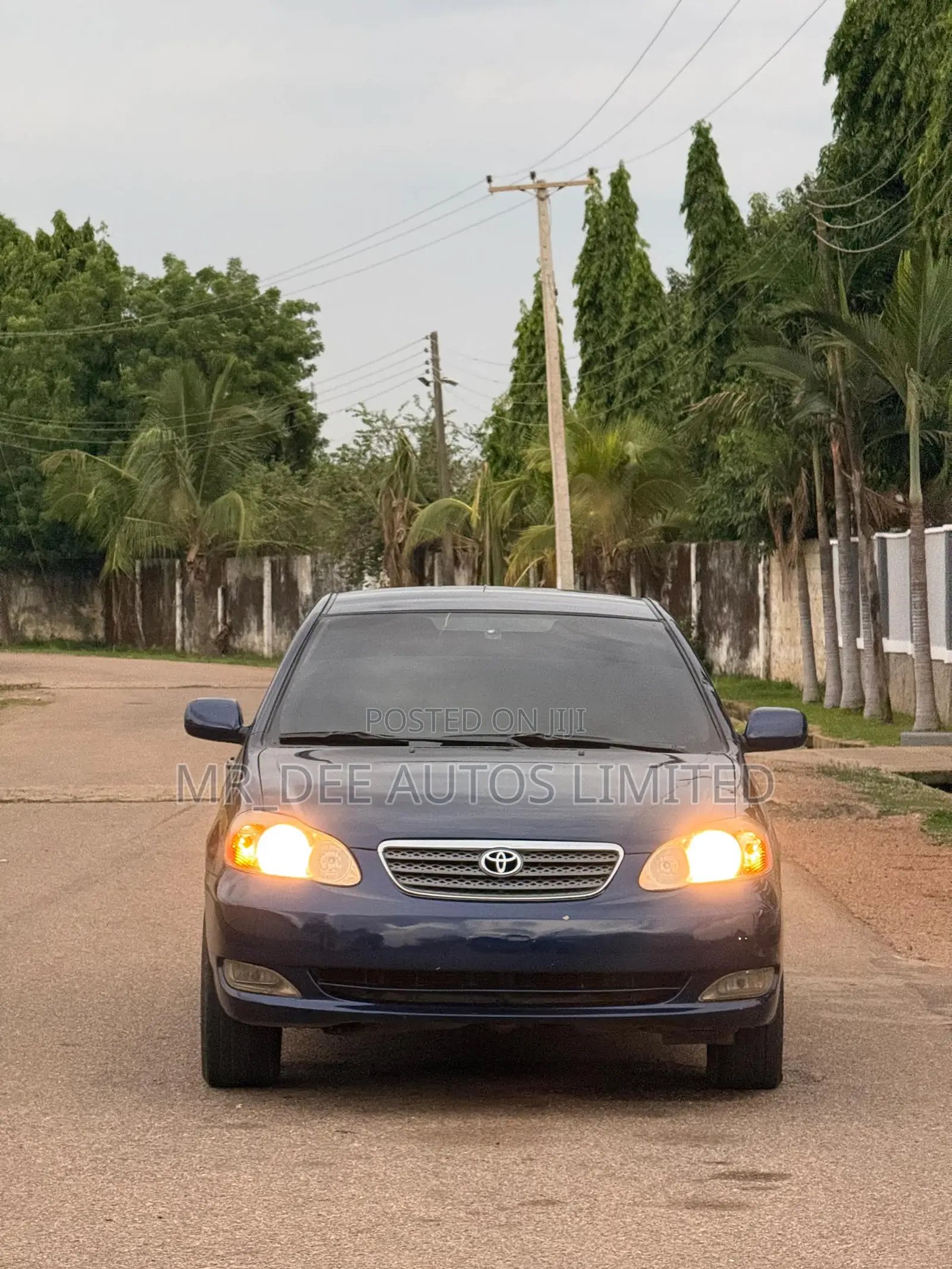 Toyota Corolla 2007 Blue