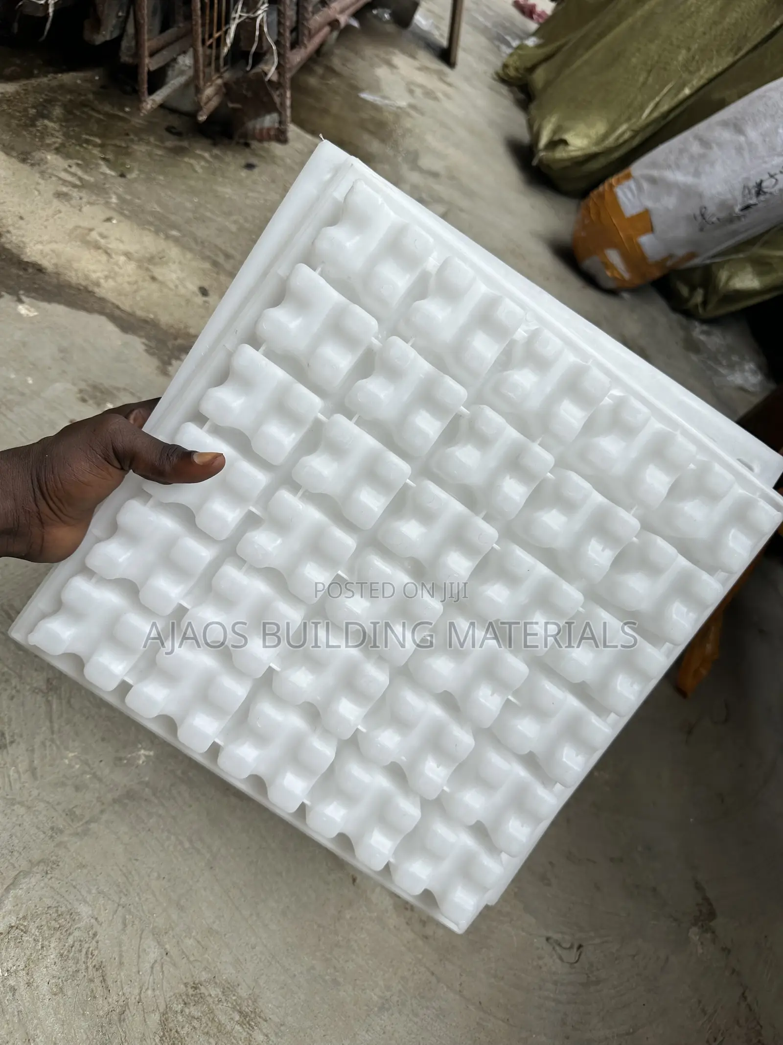 Concrete Biscuit Mould 25mm by 40mm by 20mm by 50mm