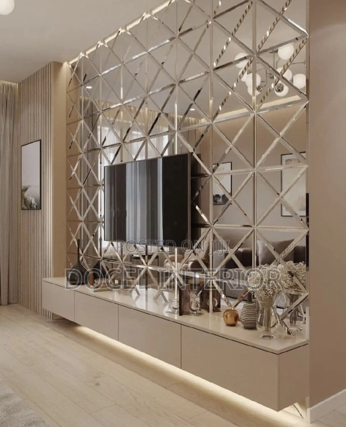 Beveled Mirror