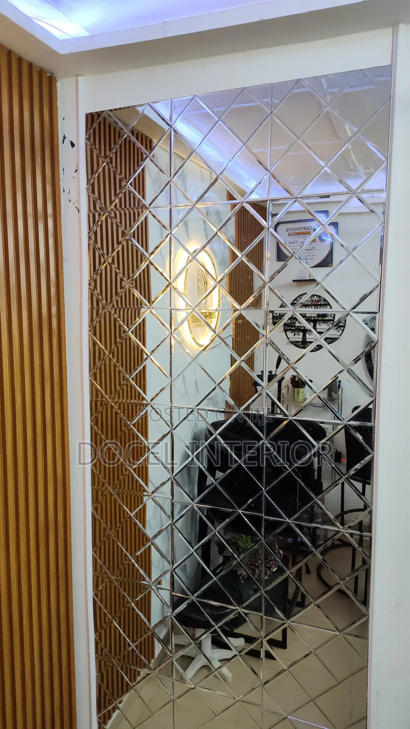 Beveled Mirror
