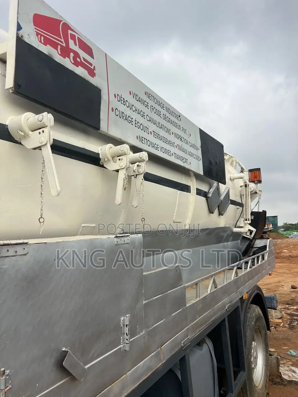 Man Diesel Sewage Tanker