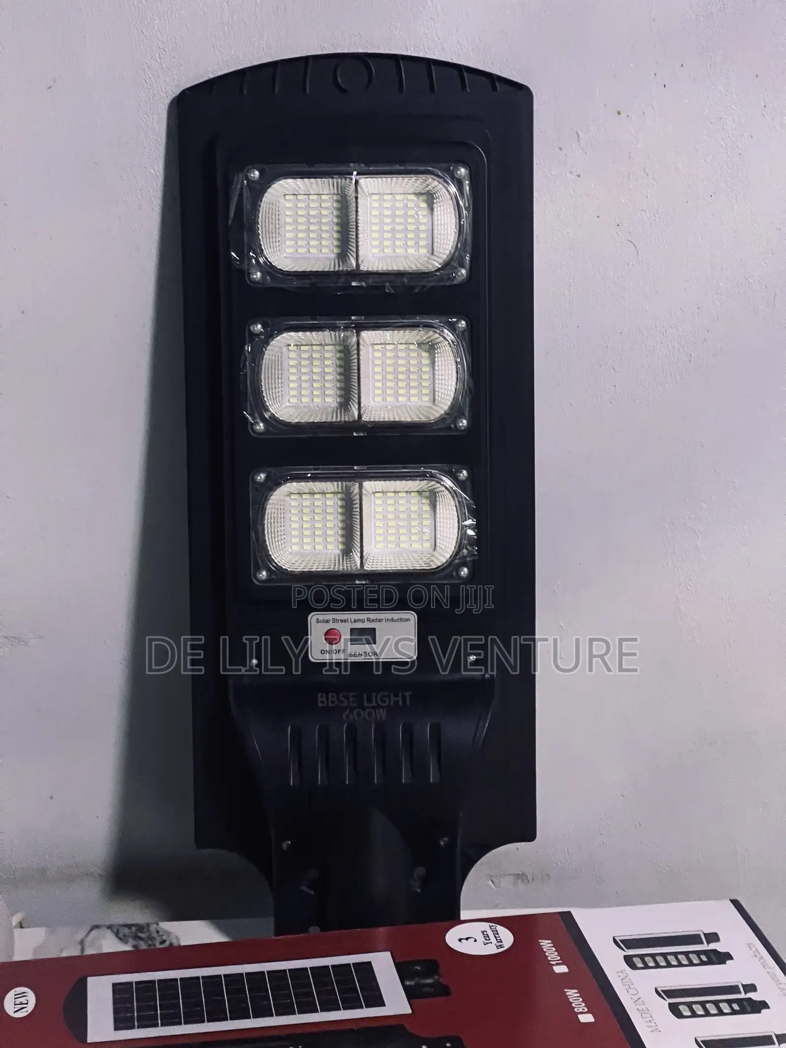 Bbse All in One Solar Street Light 600w With 3years Warranty