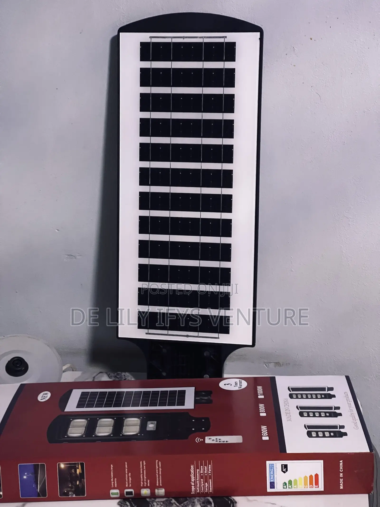 Bbse All in One Solar Street Light 600w With 3years Warranty