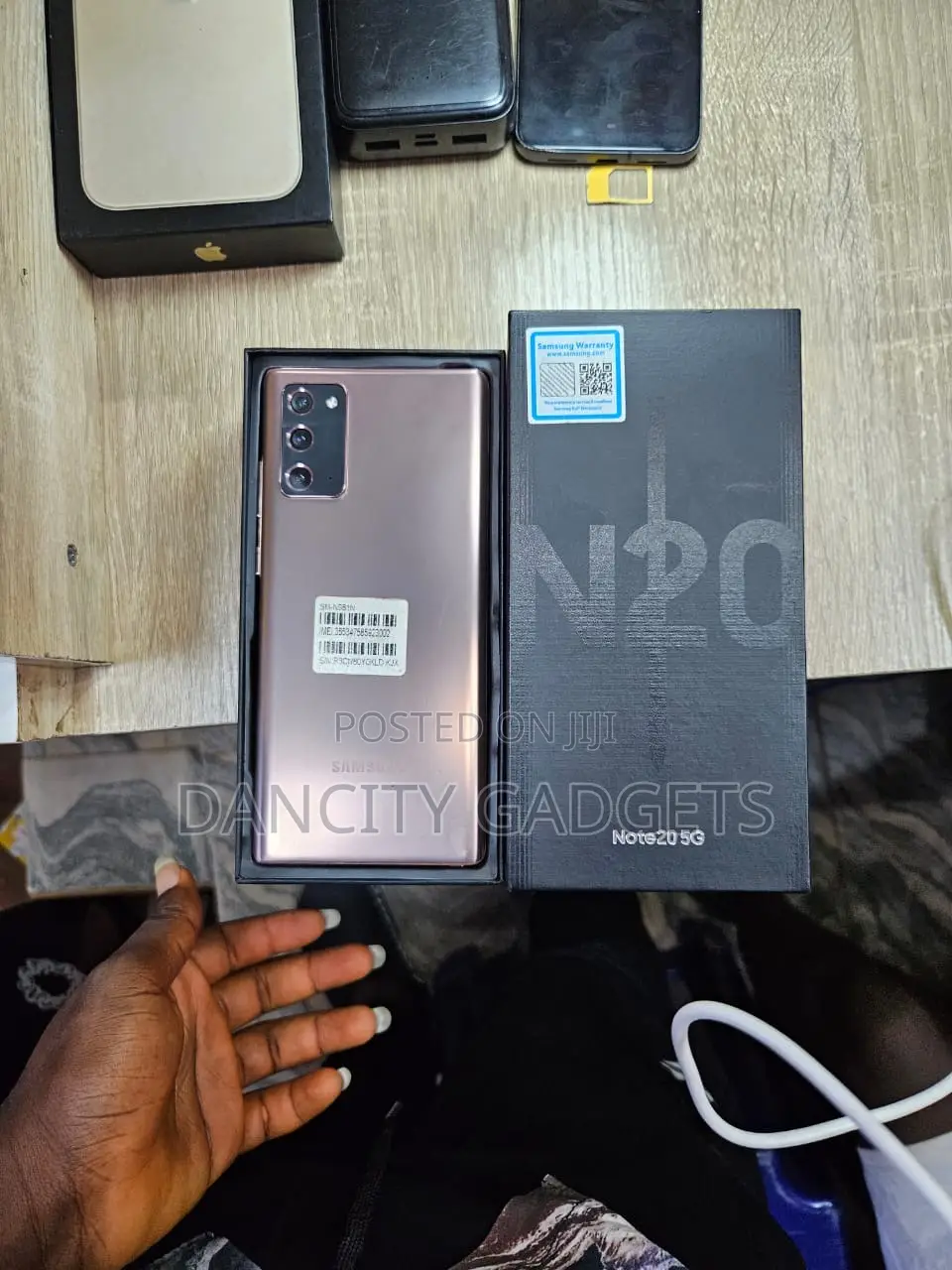 Samsung Galaxy Note 20 5G 256 GB Gold
