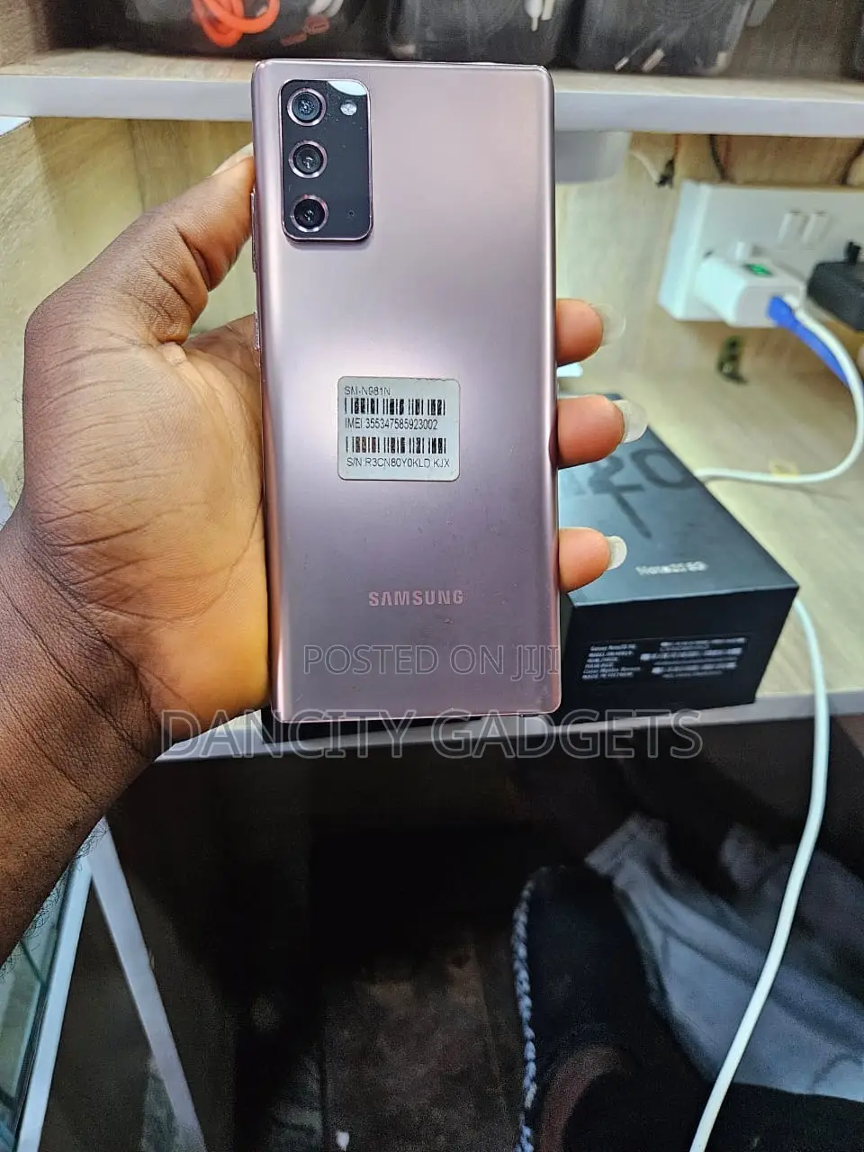 Samsung Galaxy Note 20 5G 256 GB Gold