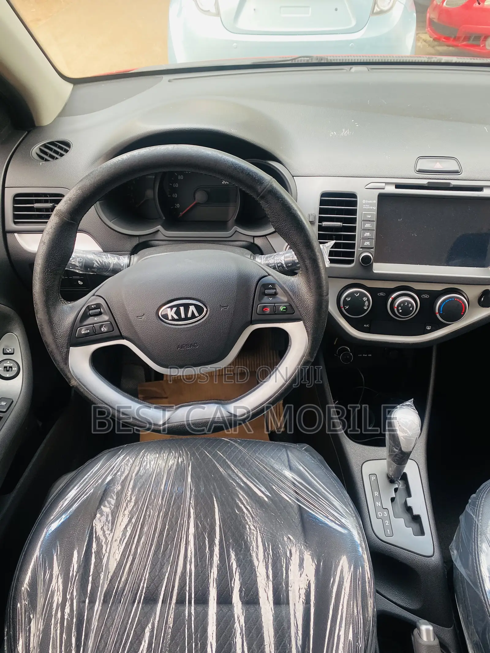 Kia Morning 2013 Maroon