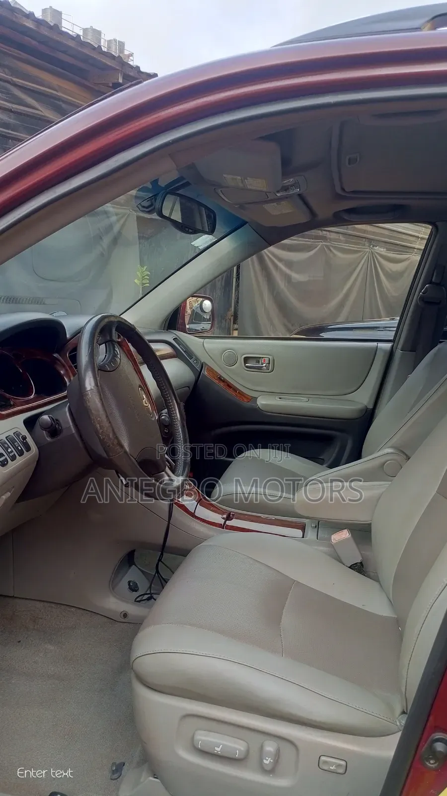 Toyota Highlander V6 FWD 2003 Red
