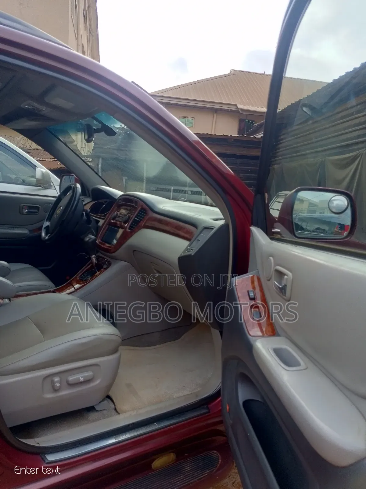 Toyota Highlander V6 FWD 2003 Red