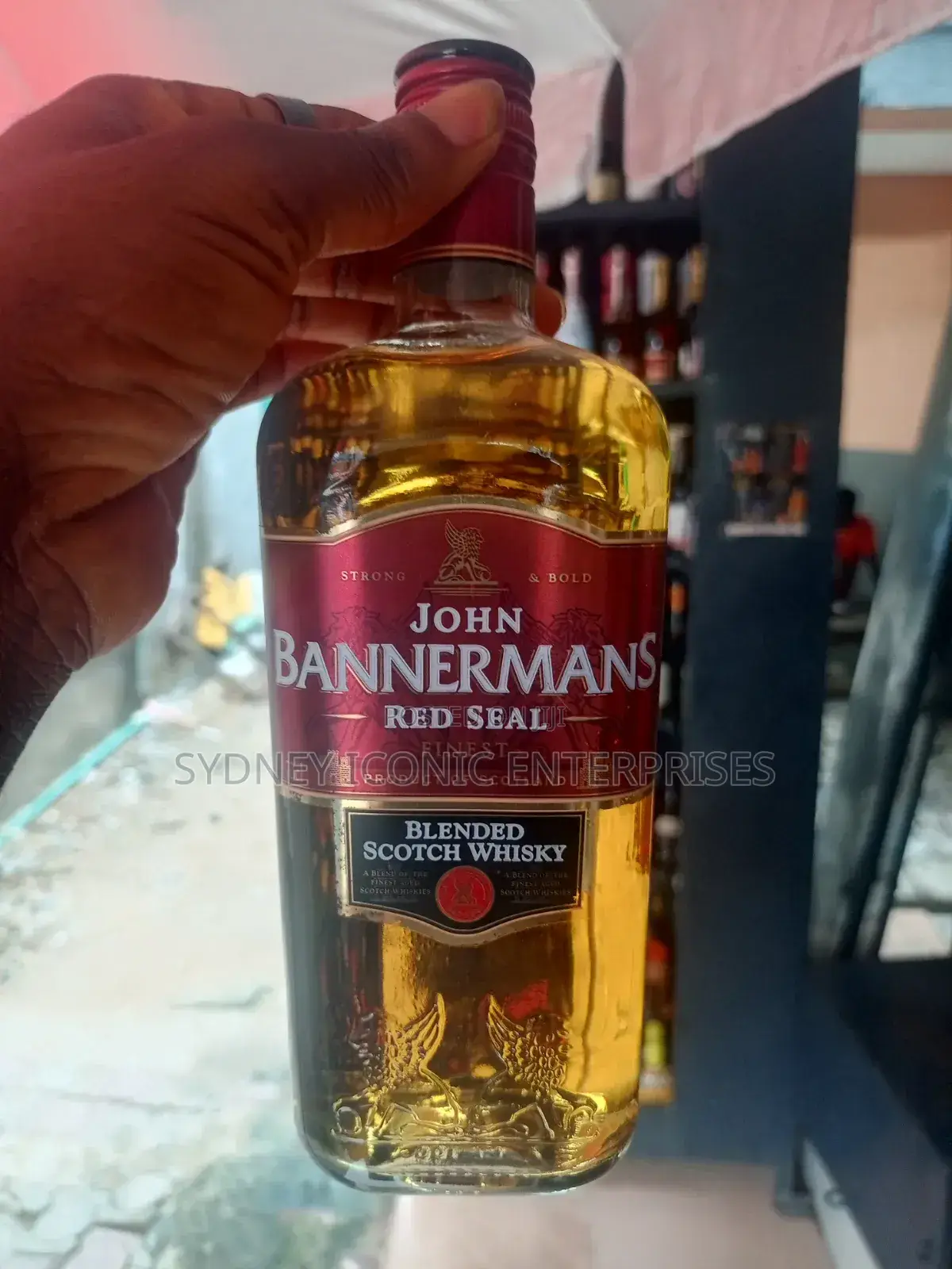 John Bannermans Red Seal Whiskey
