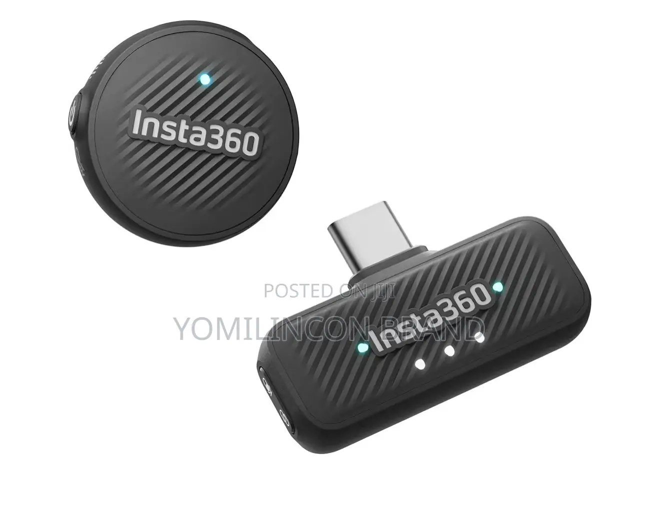 Insta360 Mic Air (1 Tx + 1 Rx), Noise Cancelling, 300m Range, Wireless