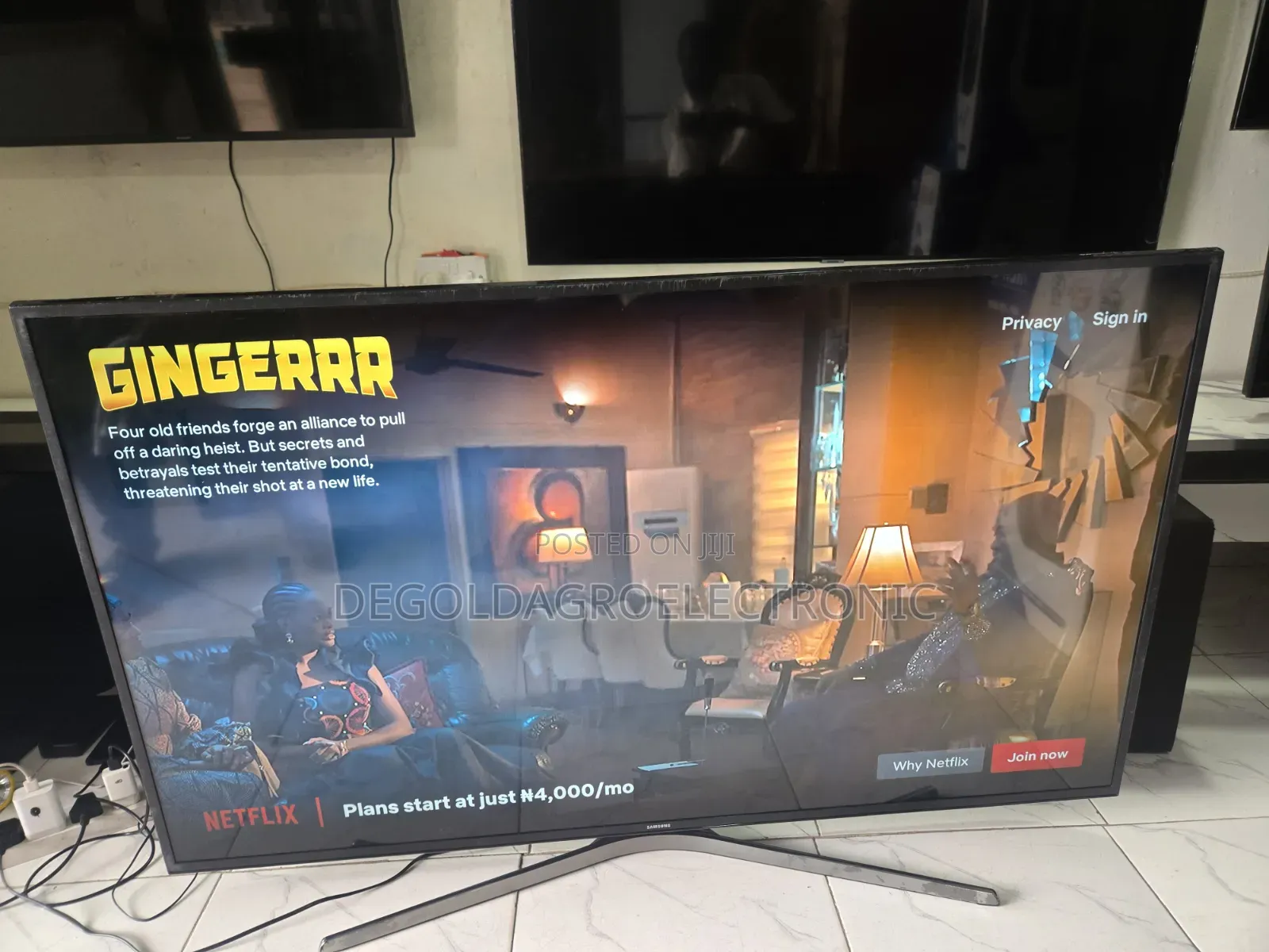 Samsung 55" Uhd Smart Tv.