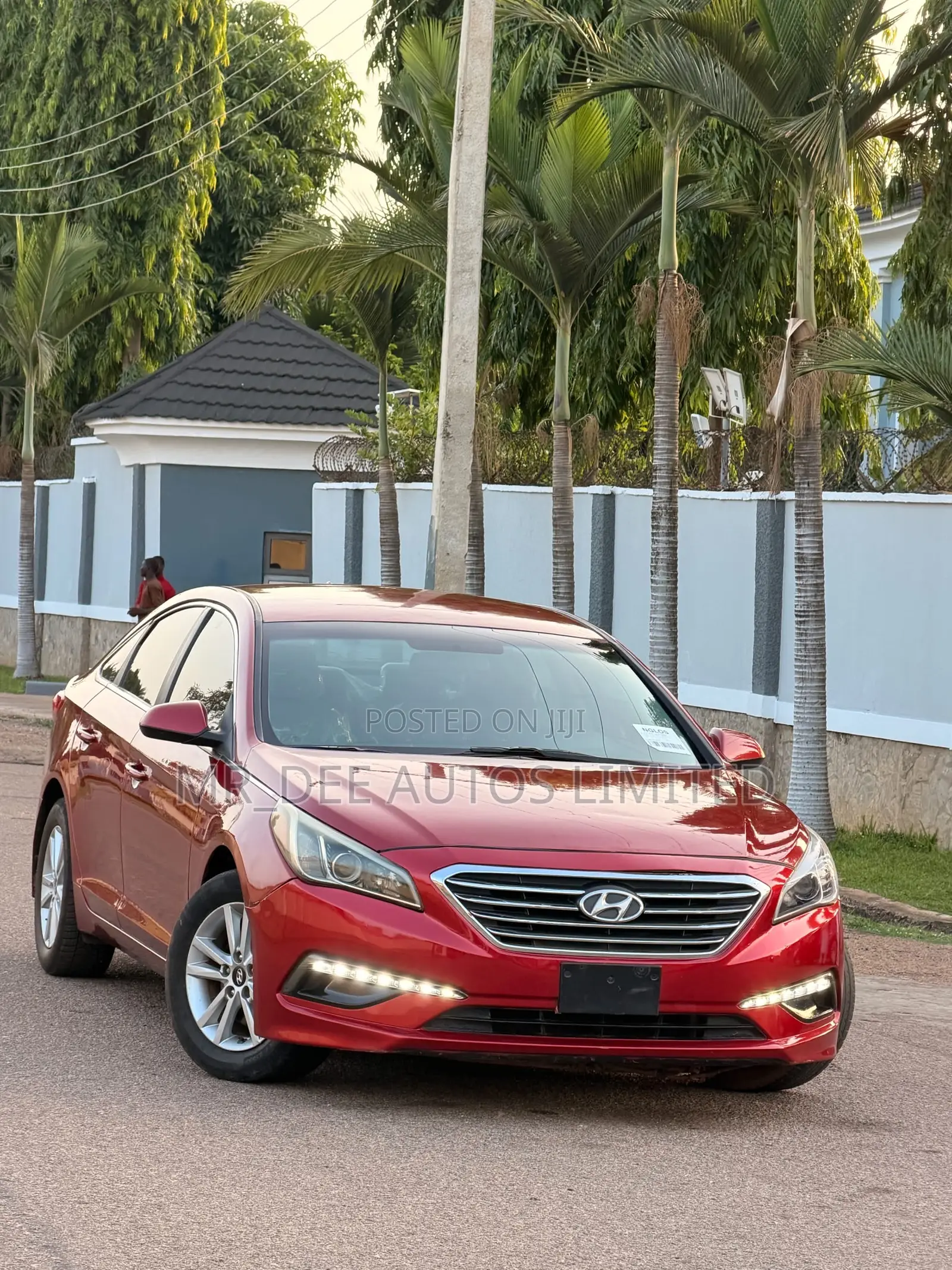 Hyundai Sonata 2015 Red