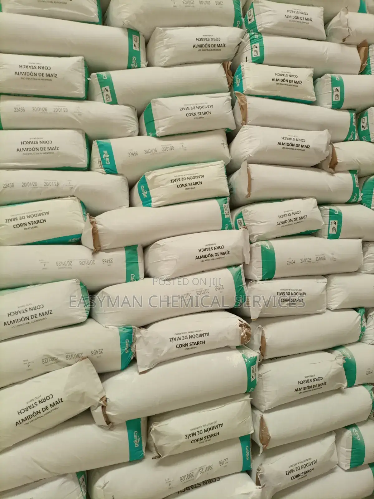 Corn Starch (Maize Starch) – Food Grade, 25kg Bag(Cargill, Argentina)