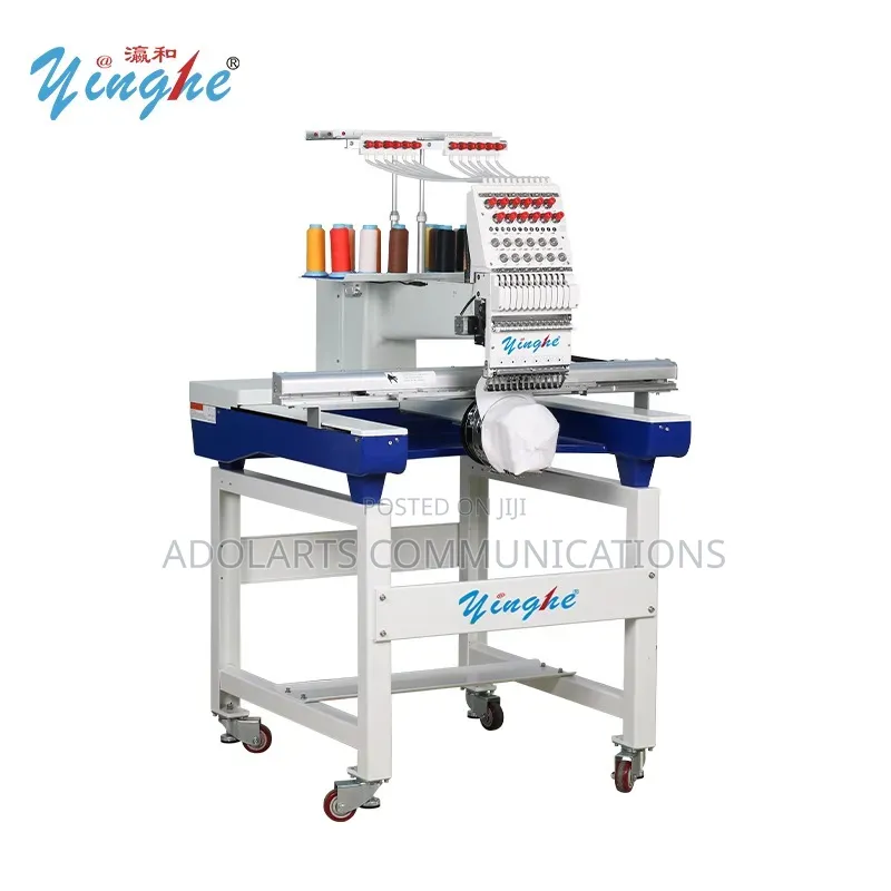 Yinghe 500x800mm Single Head Agbada Embroidery Monogram Machine