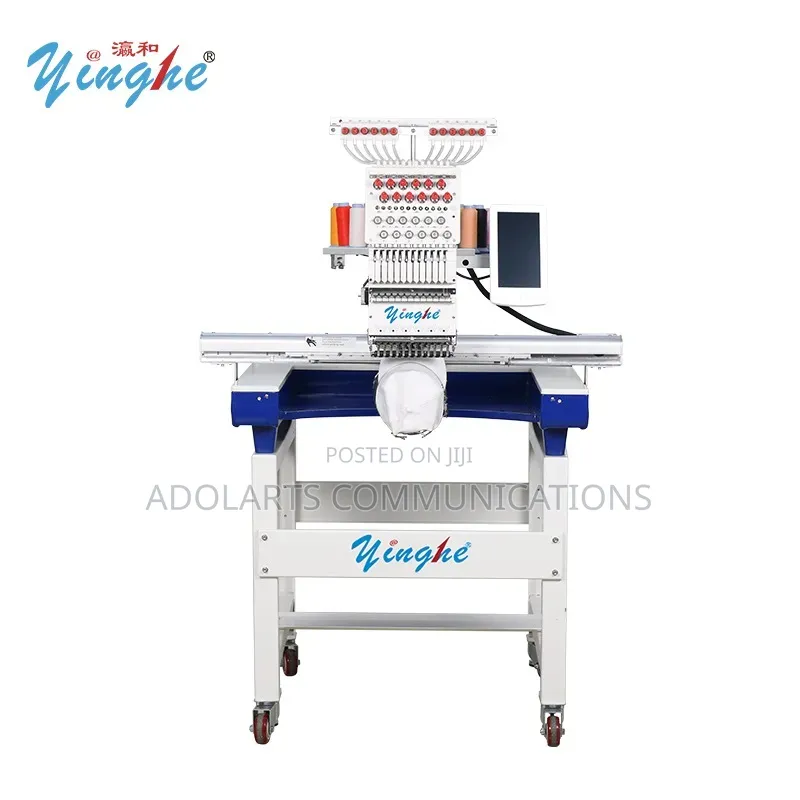 Yinghe 500x800mm Single Head Agbada Embroidery Monogram Machine